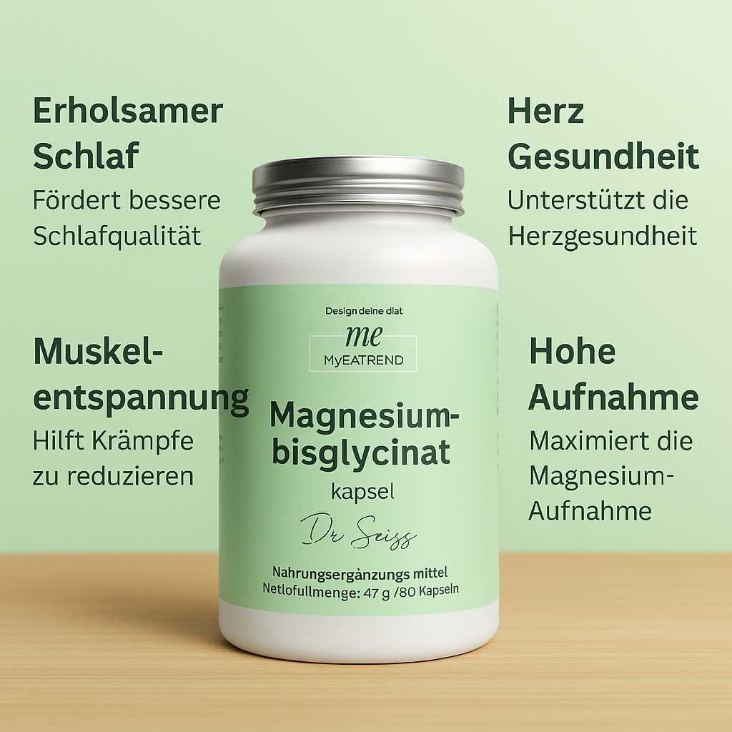 MYEATREND Magnesium Bisglycinat, 60 Kapseln