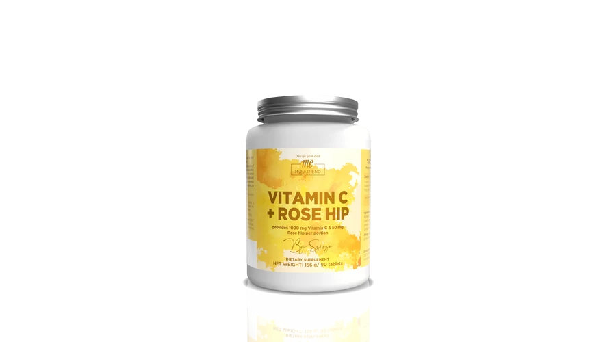 MYEATREND Vitamin C + Hagebutte, 90 Tabletten