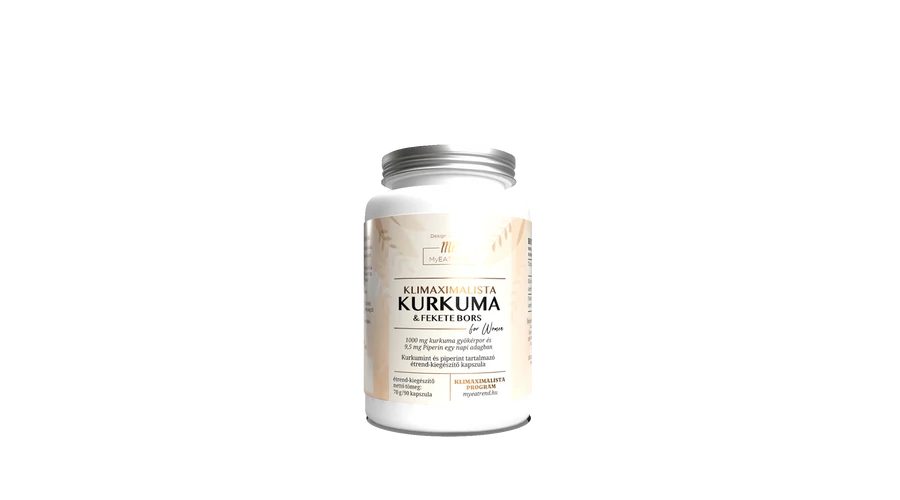 MYEATREND Klimaximalista Kurkuma + Schwarzer Pfeffer, 90 Kapseln